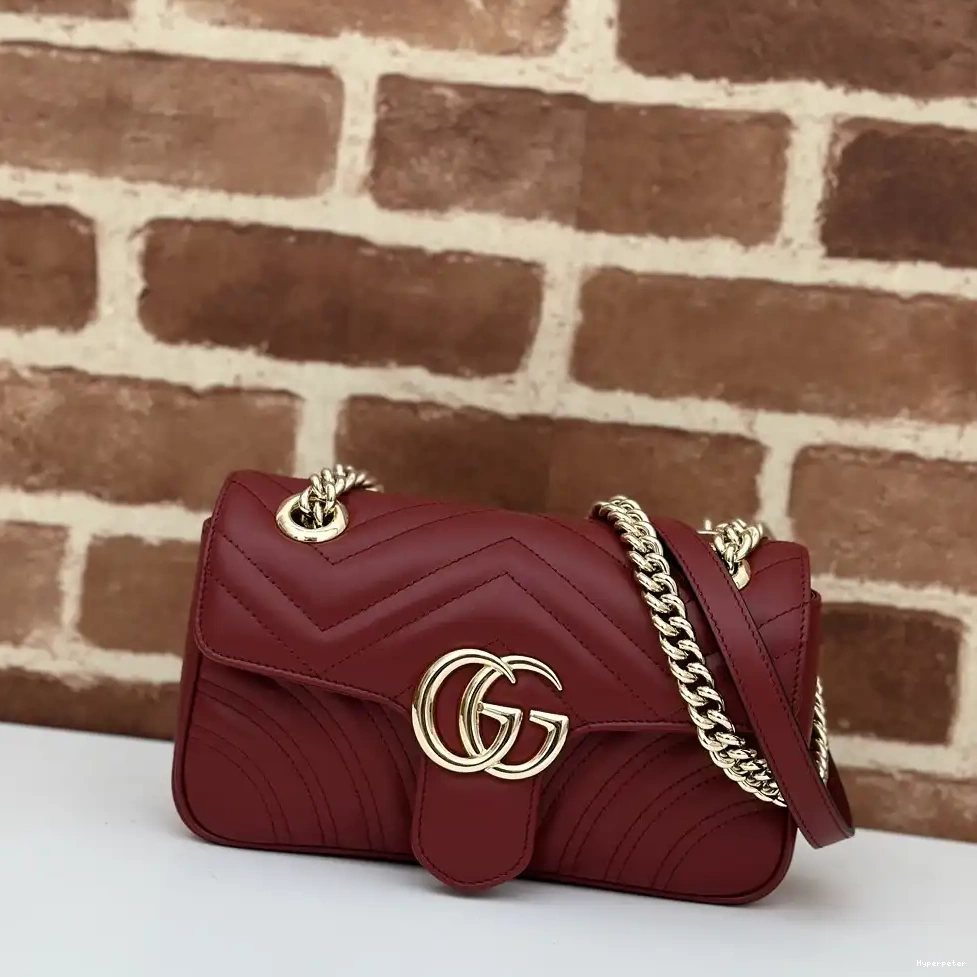 Hyperpeter bag-23*14*6CM GG MARMONT GUCCI 0526
